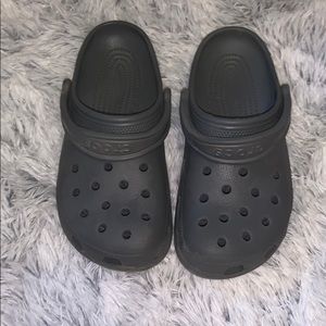 Gray Crocs